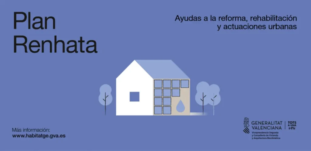 Plan RENHATA 2026 para reformas de viviendas en Castellón con ayudas de la Generalitat Valenciana